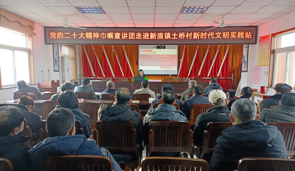 “学习贯彻党的二十大精神”桐城市巾帼宣讲团走进新渡镇土桥村.jpg