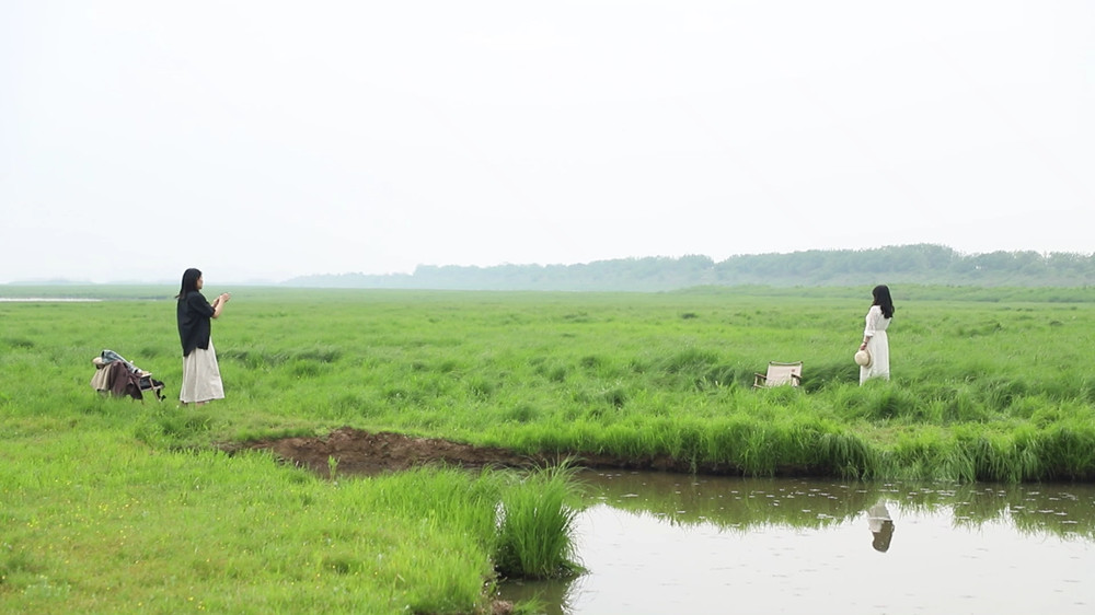 【春游江淮】安徽桐城：湿地别样美 学生们[00_08_18][20240412-150810].jpg