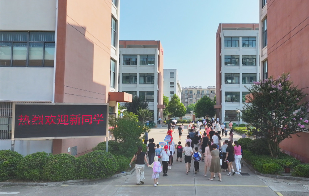 /uploads/image/2024/09/02/bd022f6e950c2e6d9254aee451188eba.jpg 图为实验小学东校区一年级新生报到现场1.jpg