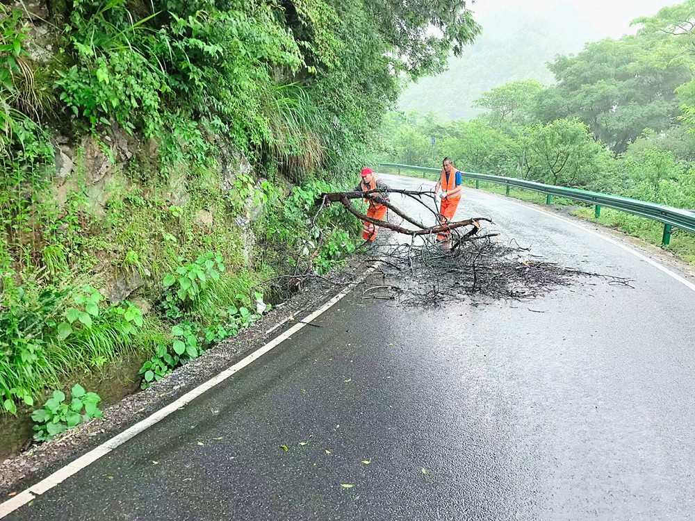 雨中巡查护畅通 坚守岗位保平安1_副本.jpg